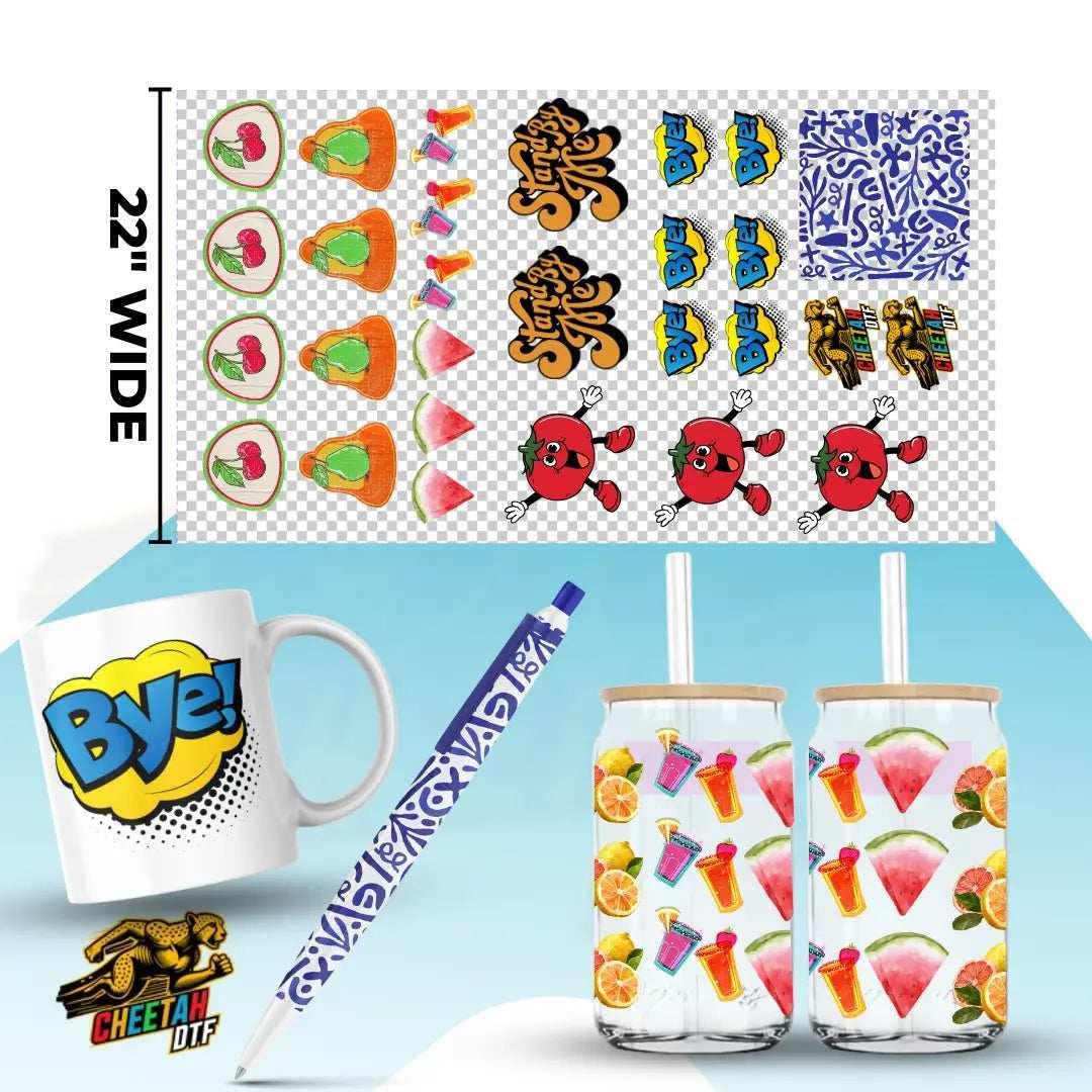 UV DTF Sticker Gang Sheet Builder