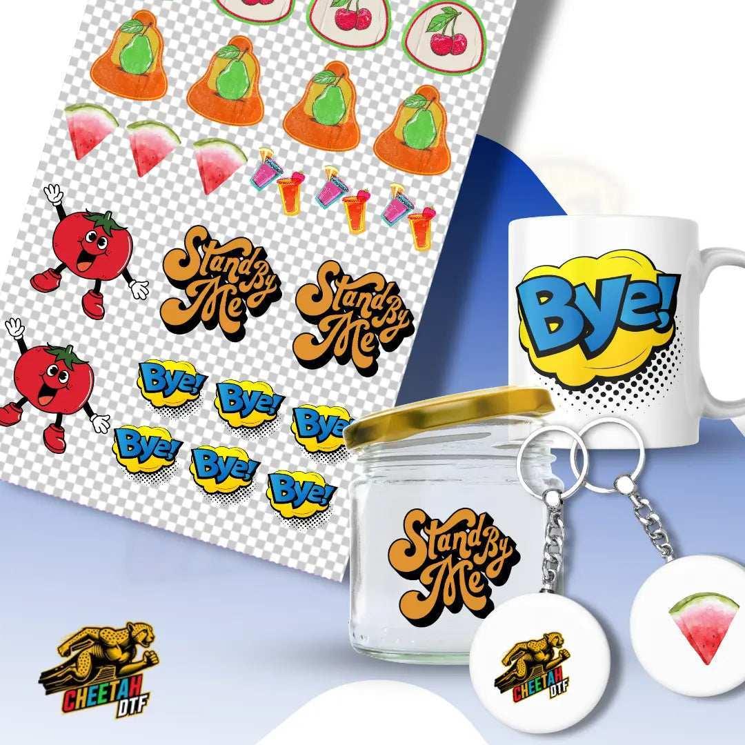 UV DTF Sticker Gang Sheet Builder