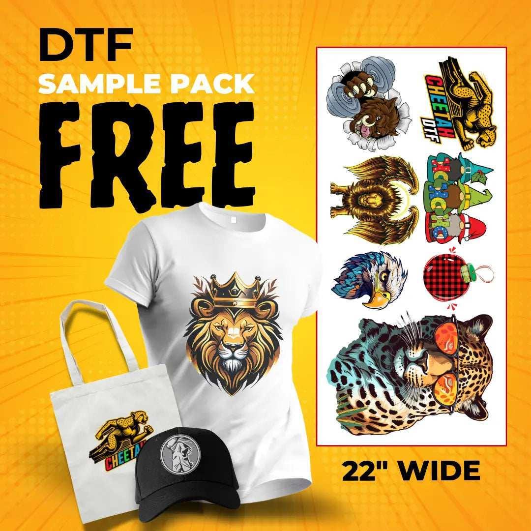 DTF sample pack