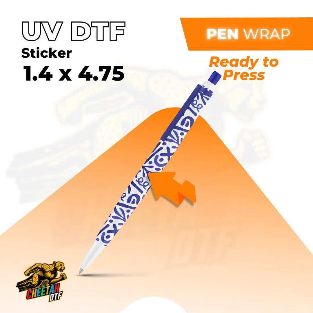 UV DTF Sticker Transfers by Size