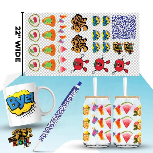 UV DTF Sticker Gang Sheet Builder