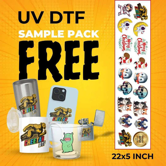 UV DTF sample pack