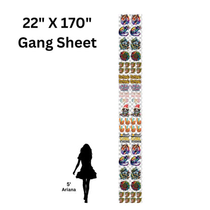 Custom DTF Gang Sheets - Upload a Pre-Made Sheet