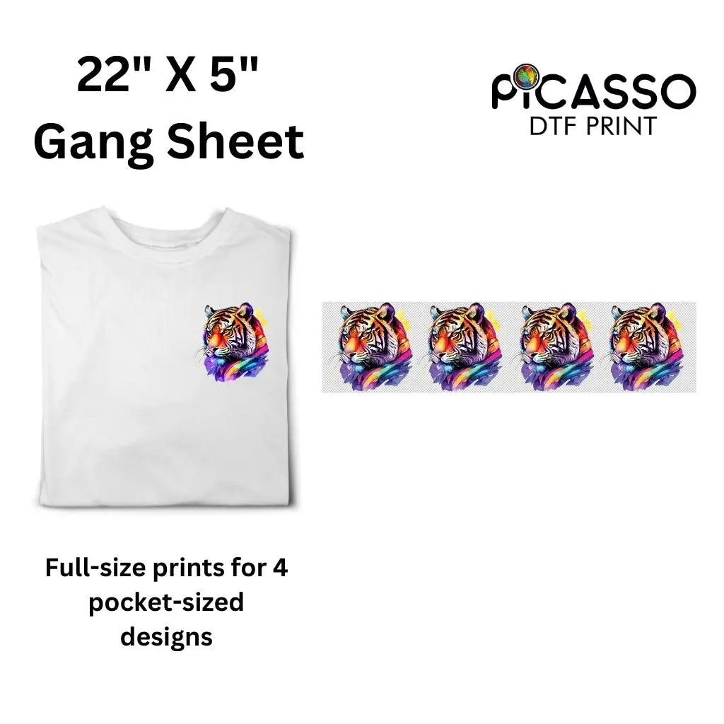 Custom Gang Sheet DTF - Upload a Pre-Made Sheet