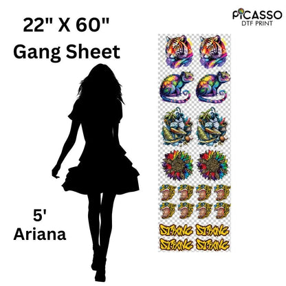 Custom Gang Sheet DTF - Upload a Pre-Made Sheet
