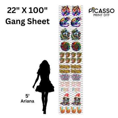 Custom Gang Sheet DTF - Upload a Pre-Made Sheet
